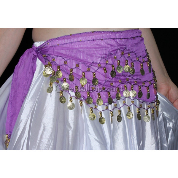 Ceinture de danse orientale velours perlées mauve argent. Aussi disponible  à la Boutique Baladi, costumes de dans…
