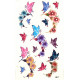 Tatouage autocollant papillon 