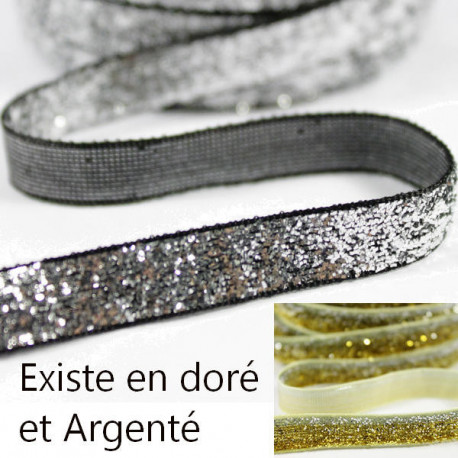 Galon Ruban paillettes 