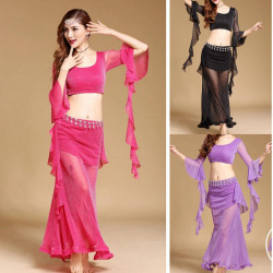 Tenue de danse femme ultra brillante