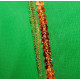 Voile enfant de danse orientale vert