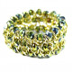 Bracelet fantaisie pierres et or