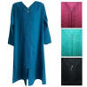 Djellaba fille classique avec fermeture et strass