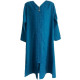 Djellaba fille classique avec fermeture et strass