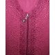 Djellaba fille classique avec fermeture et strass