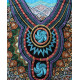 Djellaba femme manches courtes inspiration ethnique