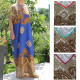 Djellaba femme ample imprimé ethnique chic