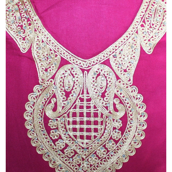 Djellaba femme à brillants collection sherazad