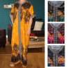 Gandoura femme manches courtes