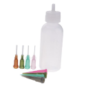 Burette pour henné avec 9 embouts
