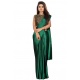 Sari indien Bollywood uni en satin