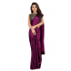 Sari indien Bollywood uni en satin