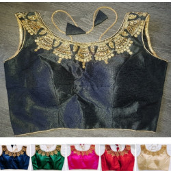 Choli court indien à bretelles larges