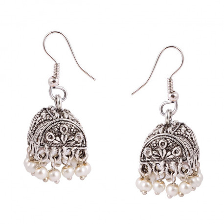 Boucles d'oreilles Indienne perlé