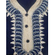 Robe de maison djellaba Jersey motifs dorés
