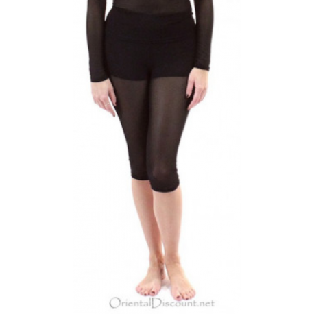 Legging cours de danse résille noir