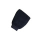 Gant de crêpe exfoliant noir