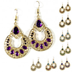 Boucles d'oreilles ethniques bohême