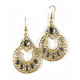 Boucles d'oreilles ethniques bohême
