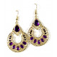Boucles d'oreilles ethniques bohême