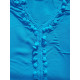 Djellaba orientale fille coton et pompons
