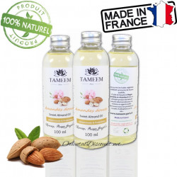 Huile d'amande douce pure Tameem 100ml
