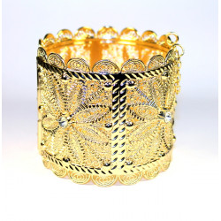 Bracelet oriental plaqué or mariage