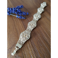 Bracelet oriental arabe doré