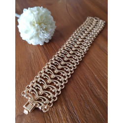 Bracelet oriental manchette souple