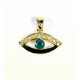 Grand oeil protecteur en pendentif 
