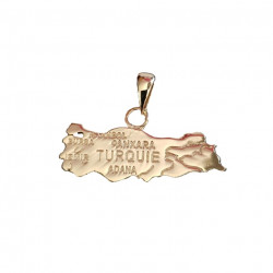 Pendentif Carte Turquie 