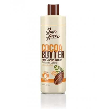 Lait pour le corps et les mains beurre de cacao Queen Helene 454g