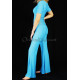 Tenue de cours de danse orientale turquoise
