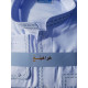 Long qamis homme col droit brodé