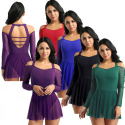 Justaucorps robe de danse femme