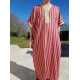 Djellaba homme à rayures style marocaine 