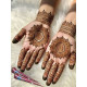 Cone de henna Kaveri sans PPD marron