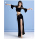Tenue de danse orientale femme velours et résille