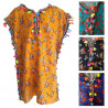 Djellaba pour enfant à paillettes dorées