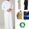 Djellaba homme col mao classic