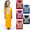 Djellaba pour enfant broderie dorée