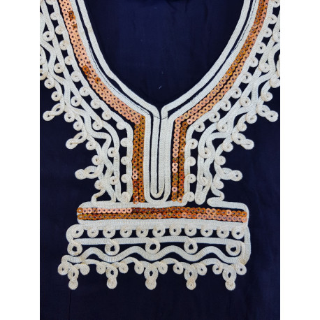 Djellaba pour enfant broderie doré