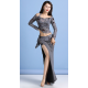 Costume de scène oriental jupe longue et top