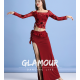 Costume de scène oriental jupe longue et top