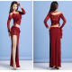 Costume de scène oriental jupe longue et top