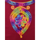 Robe de maison femme liseret arc en ciel