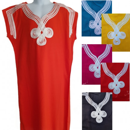 Djellaba fille dété design marocain