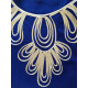 Robe de maison orientale arabesque cordon blanc