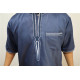 Ensemble Qamis court et sarouel