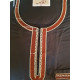 Ensemble Qamis court et sarouel